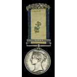 Naval General Service 1793-1840, 1 clasp, Lissa (George Bally.) naming contemporarily engrav...