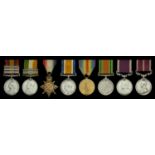 Eight: Warrant Officer Class I F. J. Connell, Royal Field Artillery Queen's South Africa...