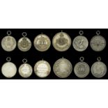 Regimental Prize Medals (6), Dorsetshire Regiment (6), all silver, some missing suspension r...