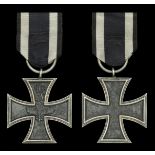 Germany, Prussia, Iron Cross 1813, Second Class breast badge, silver with iron centre, a goo...