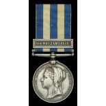 The Egypt and Sudan Medal awarded to Private F. Howes, 20th Hussars, who was one of four mem...