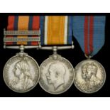 Three: Captain R. Barclay, Sussex Royal Garrison Artillery Militia Queen's South Africa 1...