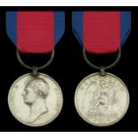 The Waterloo medal awarded to Lieutenant Henry Vassall Webster, 9th Light Dragoons, aide-de-...
