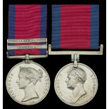 Pair: Private William Hayward, 13th Light Dragoons Military General Service 1793-1814, 2...