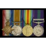 Four: Bombardier G. Woodward, Royal Field Artillery 1914 Star (40097 Dvr. G. Woodward. R....