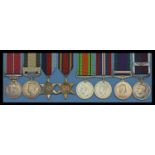 A fine Second War 1941 Military Division B.E.M. group of eight awarded to Warrant Officer W....