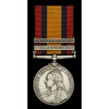 Queen's South Africa 1899-1902, 2 clasps, Cape Colony, Orange Free State (2005. Pte. J. W. C...