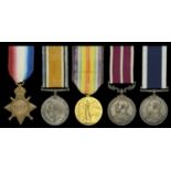 Five: A Naval M.S.M. group of five awarded to Chief Petty Officer T. Williams, Royal Navy, w...