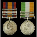 Pair: Gunner J. M. Duke, Pom Poms Section, Royal Garrison Artillery Queen's South Africa...