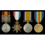 Four: Major B. V. Macdona, Royal Field Artillery Queen's South Africa 1899-1902, 4 clasps...