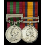 Pair: Private W. Chown, King's Royal Rifle Corps, who was killed in action at the assault on...