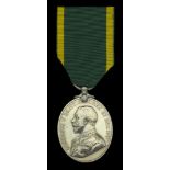 Territorial Force Efficiency Medal, G.V.R. (94 Sjt: G. Powell. Hants: Yeo:) nearly extremely...