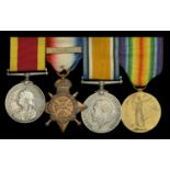 Four: Corporal W. H. Jewell, Royal Horse Artillery China 1900, no clasp (1209 Gnr: W. H J...