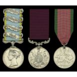 Three: Gunner Charles Richardson, Royal Artillery Crimea 1854-56, 4 clasps, Alma, Balakl...