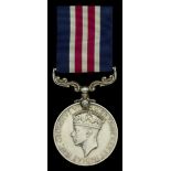 A scarce Second War 'Madagascar operations' M.M. awarded to Gunner W. Howell, Royal Artiller...