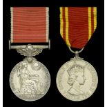 A fine Second War 'Plymouth Blitz' B.E.M. pair awarded to Auxiliary Fireman W. A. Edgecombe,...