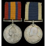 Pair: Chief Ship's Cook P. A. Knee, Royal Navy, who was 'Discharged Dead' on active service,...
