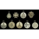 Regimental Prize Medals (9), South Wales Borderers; Gloucestershire Regiment (2); Worcesters...