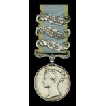 Crimea 1854-56, 3 clasps, Alma, Inkermann, Sebastopol (W. O'Neil. Gr. & Dr. 11th Btn. Rl. Ar...