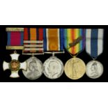 A Great War D.S.O. group of five awarded to Lieutenant-Colonel C. H. Kilner, Royal Field Art...