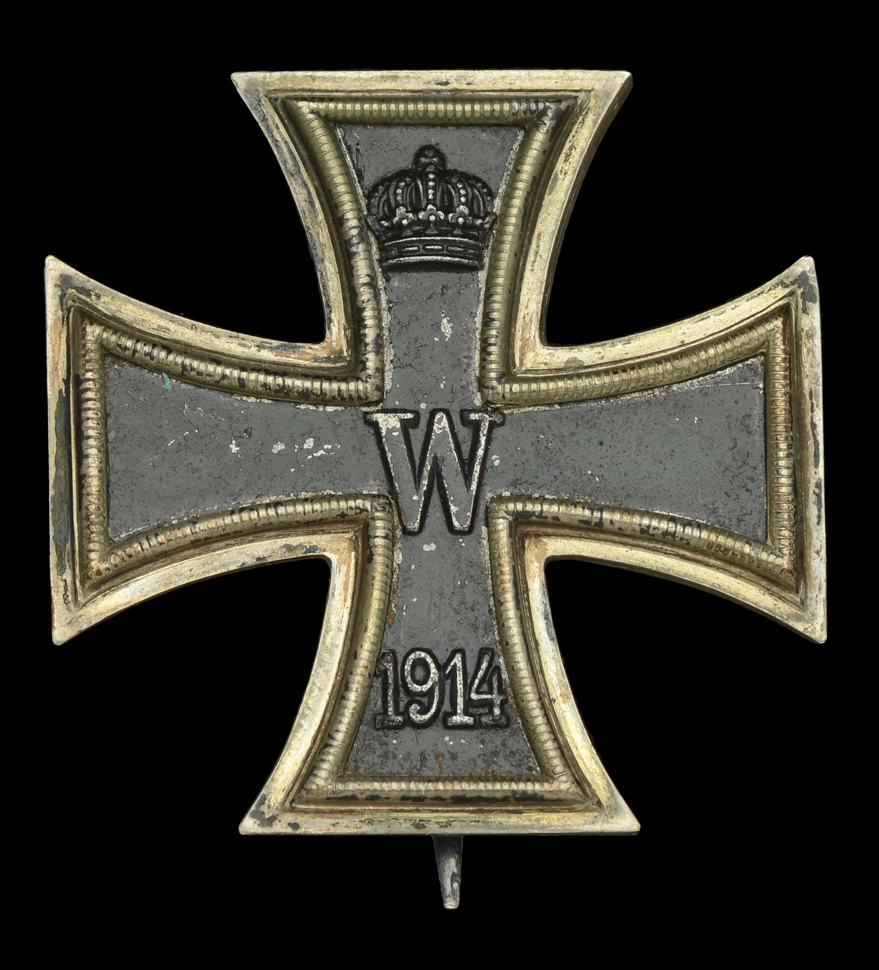 Germany, Prussia, Iron Cross 1914, First Class breast badge, silver with iron centre, a nice...