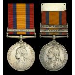 Renamed and Defective Medals (2): Queen's South Africa 1899-1902 (2), 1 clasp, Cape Colony (...