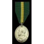 Territorial Force Efficiency Medal, E.VII.R. (11 Sjt: W. C. Bailey. Hants: Yeo.) edge bruise...