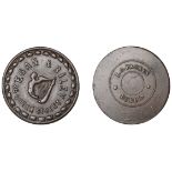 Miscellaneous Tokens and Checks, Co DUBLIN, Dublin, Egan & Riley, copper by Parkes [1865-72]...