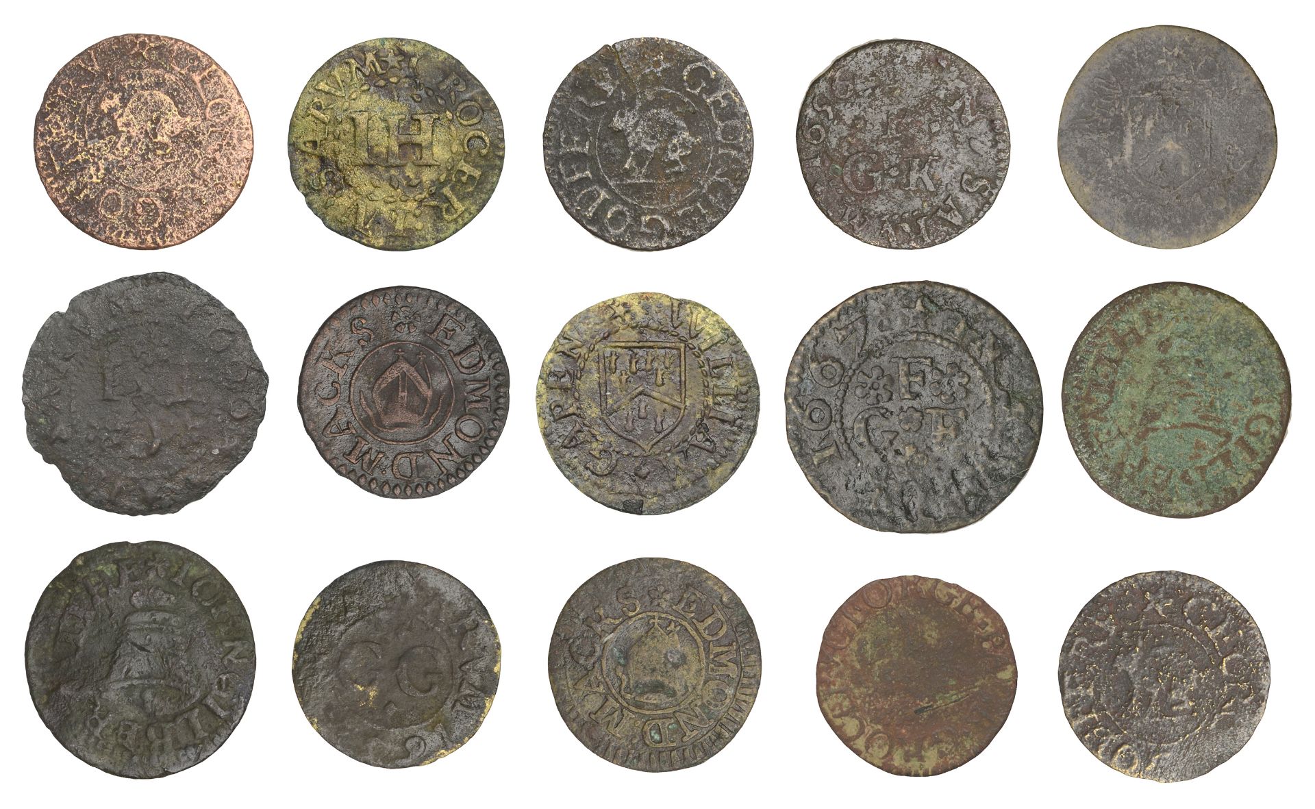 17th Century Tokens, WILTSHIRE, Salisbury, Thomas Cutler Jr, Halfpenny, 1666, 0.90g/12h (N 5...