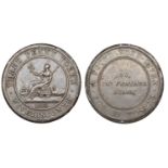 19th Century Tokens, SOMERSET, Wiveliscombe, John Featherstone, Threepence, 1814, legend, re...