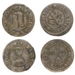 Bushey, Ralph Feild, Halfpenny, 1669, 1.21g/12h (N 2163, this piece; BW. 72); Will Litchfiel...