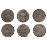 Ashwell, Valentine Lee, Farthing, 1669, 0.74g/12h (N 2091; BW. 1); Thomas Mackeris, Farthing...