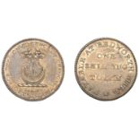 19th Century Tokens, WARWICKSHIRE, Bedworth, Henry Lane, Shilling, 1811, family arms, rev. v...