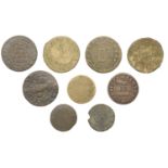 KENT, Ashford, Frances Baylef, Farthing, 0.82g/6h (N 2382; BW. 3), William Botting, Halfpenn...