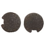 Chipperfield, Thomas Bigg, Halfpenny, 1669, 0.71g/9h (N 2173; BW. 81). Excavated and with pi...