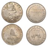 19th Century Tokens, Not Local: British, uncertain manufacturer associated with Westwood, Si...