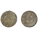 17th Century Tokens, Co GALWAY, Loughrea, L[â€“â€“]nce Warren, Penny, 1.77g/5h (N â€“; Macalister...