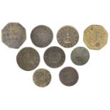 KENT, Canterbury, Anthony Fagg, Farthing, 0.93g/6h (N 2404/1; BW. 56); Thomas Feild, Halfpen...