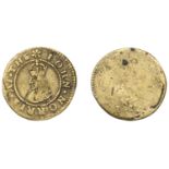 17th Century Tokens, Uncertain locality, John Norris, Halfpenny, 1.22g/12h (N â€“; D â€“). Obver...