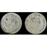 19th Century Tokens, Not Local, Irish, Ireland's Advocate, Penny, bust of George IV left, re...