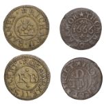 Markyate (partly in Bedfordshire), Richard Barnes, Farthing, 0.80g/12h (GO 73A.1; N 2230/2e,...