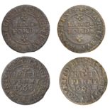 Langford, Overseers, Halfpence, 1668 (2), 2.30g/3h, 1.75g/3h (both GO 60; N 35; BW. 60) [2]....