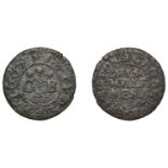 Turvey, George Babington, Halfpenny, 1667, 1.60g/12h (GO 96; N â€“; BW. 96). Mediocre Â£15-Â£25...