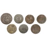 Cheshunt, James Bull, Farthing, 1666, 1.32g/3h (N 2165; BW. 75); Thomas Medlicott, Farthing,...