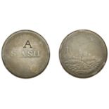 19th Century Tokens, ISLE OF MAN, Douglas (?), S. Ash, a copper ticket (perhaps for a Farthi...