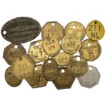 Miscellaneous Tokens and Checks, LEICESTERSHIRE, Asfordby, B[ritish] C[oal] C[orporation], A...