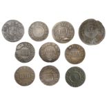 Barnet, John Rotherham, Farthings (6), 1655 (5), 0.95g/6h (N 2117; BW. 28), 1.13g/6h (N 2118...