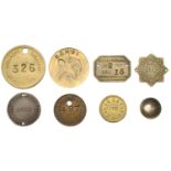 Miscellaneous Tokens and Checks, CHESHIRE, Low Marple, Poynton & Worth Colleries, 1832, plat...