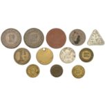 Miscellaneous Tokens and Checks, HERTFORDSHIRE, Radlett, Radlett CSL, brass Half-Sovereign b...