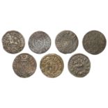 Baldock, John Izard, Farthing, 0.60g/6h (N 2101; BW. 9); William Kennet, Farthings, 1658 (2)...